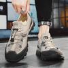 Buty siatkowe Outdoor Lekkie Oddychające Buty trekkingowe Lato Antypoślizgowe Antykolizyjne Wygodne Sneakersy Buty sportowe Męskie Skórzane