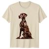 Dogs Animal Dog Pet Wear Puppy Natural Colour Unisex Adult T-Shirt Gift Tee