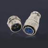 Jinlian XS16 M16 2 3 4 5 6 7 9 Pin Warerproof Quick Wire To Board Electrical Circular Aviation Female Plug Male Socket Connector