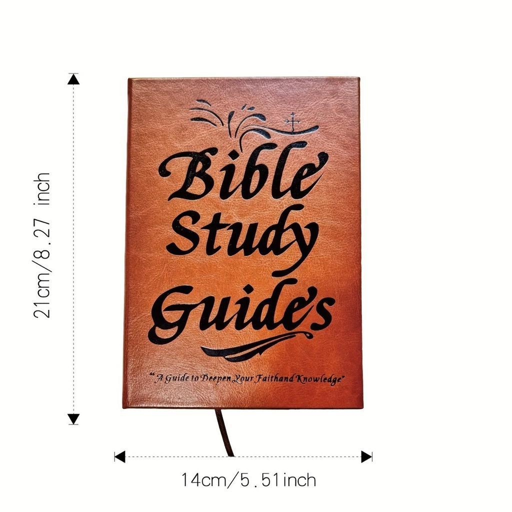 Book of Study Plan Guide Bible Study Supplies Church Daily Devotional Journal Taking and Journaling Kit Religious Gifts