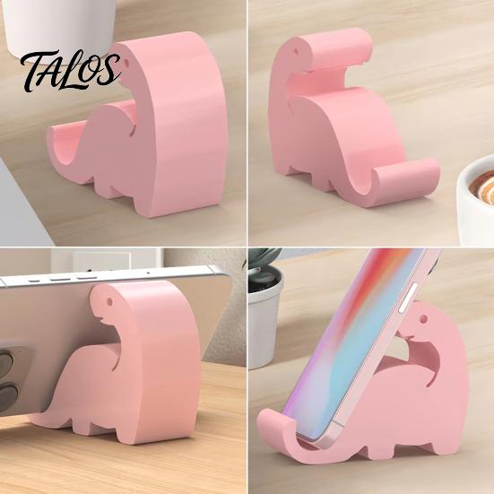 Office Phone Holder 3D Printed Dinosaur Holder, Shape Mobile Stand, Universal Dino Cell Mount for Desktop Decoration Desk
