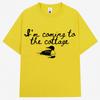 Heated Rivalry Funny Meme Graphic T Shirts Im Coming The Cottage Hollanov Unisex Women Humor Fashion Tshirt Oversized Cotton Tees