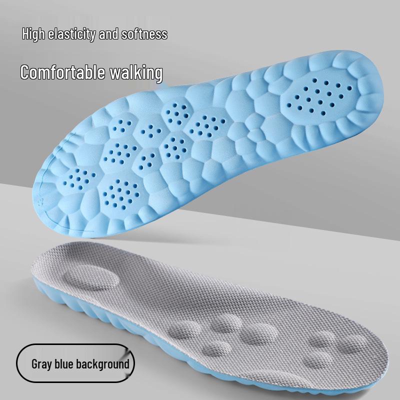 

Cloud-Like Summer Insoles: Breathable, Sweat-Wicking, Anti-Odor, Shock Absorption for All-Day Comfort and Energy 41-42