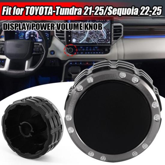 FOR 22-up TOYOTA TUNDRA SEQUOIA DISPLAY POWER VOLUME KNOB NEW UP GRADED VERSION
