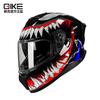 Full Face Motorcycle Helmet ABS Safety Gear Riders ECE CCC Certified All Season Use