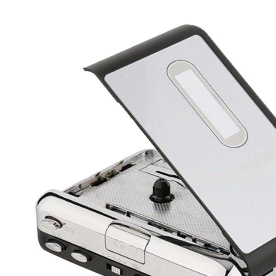 Cassette Player Portable Convert Cassette To MP3 White USB 2.0 Plug and Play Cassette Recorder for Computer