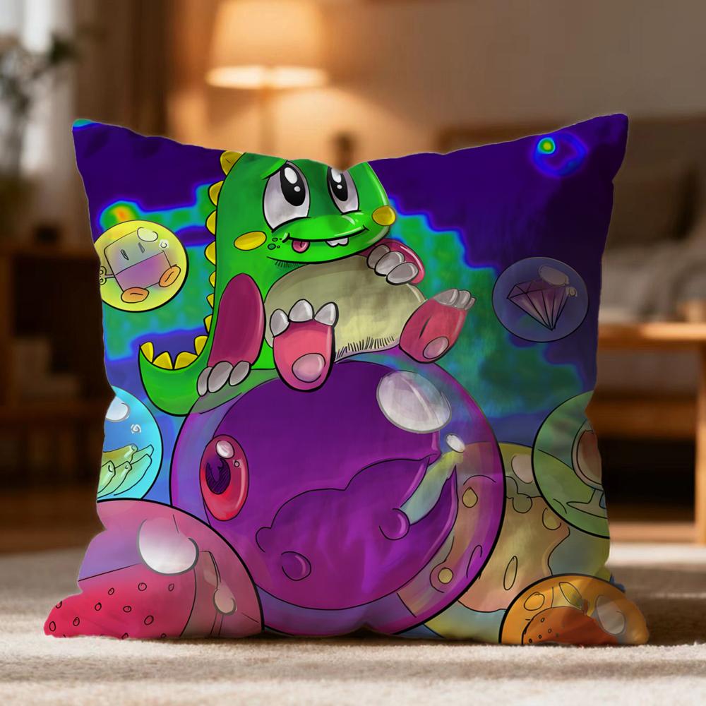 Popular BBubble Bobbleer Cushion Cover Soft Washable Pillow Case Multi-Scene for Couch Bed Travel Office Use