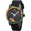 BOBOBIRD Leisure Sports Wood Watch Men's Stainless Steel Back Cover Multifunctional Men's Watch