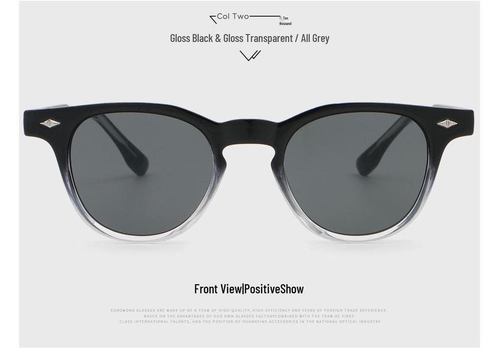 European American Retro High-End UV Protection Sunglasses - Unisex Street Style Fashion 6268