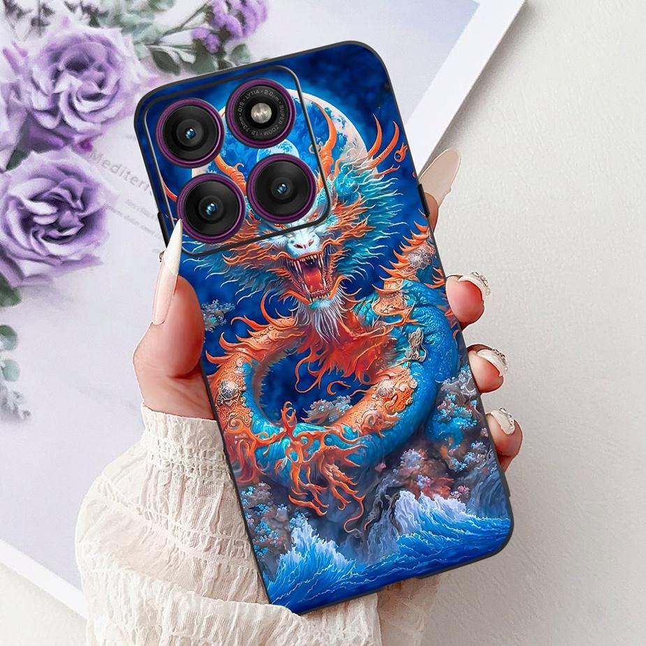 For Motorola Edge 60 Pro Case XT2507-1 Cute Fashion Painted Cover Soft TPU Phone Case For Motorola Edge 60 Fusion Edge60 S Shell