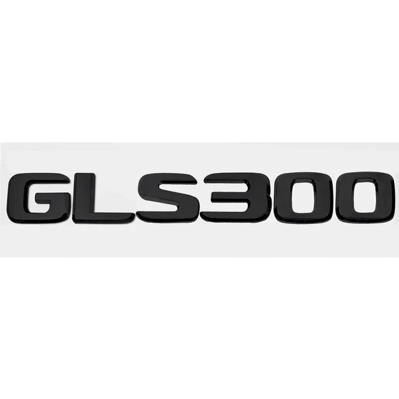 Car Digital Alphabet Trunk Emblem Badge Decal for Mercedes Benz GLS200 GLS250 GLS260 GLS300 GLS320 GLS350 GLS500 GLS550 GLS600