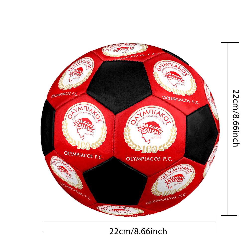 1 Stück Olympiacos FC Fußball Größe 5 Hallenfußball Mode Bunt Hinterhofspiel - Großartig für Sportfans Geschenk HE84