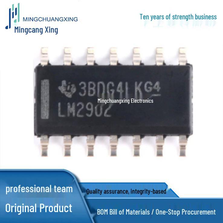 LM2902DR SOP-14 Integrated Circuit IC - New Original, In Stock