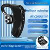 High-Quality Air Conduction Sport Bluetooth Earphones with Car Mount, Compatible with Apple & Android