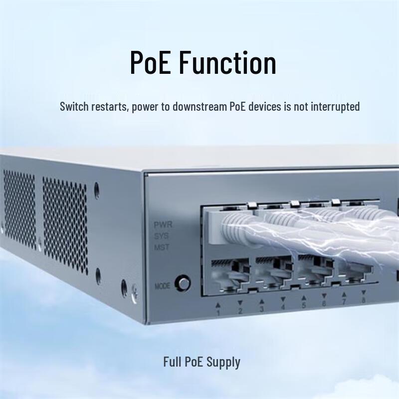 HUAWEI Kunling S310S-8P4JX 10G Layer 3 Managed PoE Switch