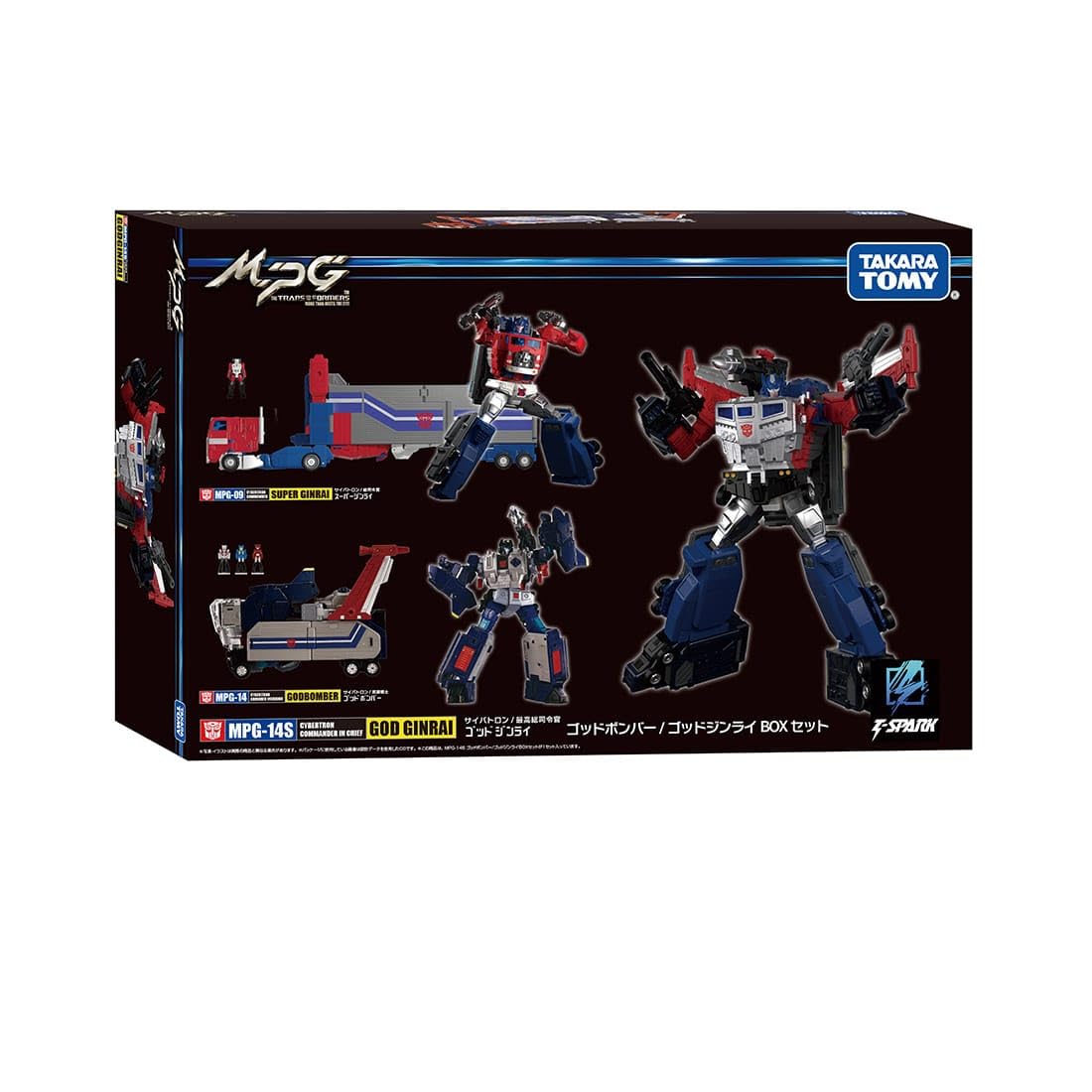 

Период TAKARA TOMY Takara Tomy Mall Трансформеры Бог Джинрай Набор [Предзаказ закрыт] [Эксклюзив для Японии] MPG-14S Бомбардировщик/Бог