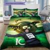 The 100 TV Show Bedding Set, Final Season Poster Duvet Cover Set, 3Pcs Bed Set with 2 Pillowcases for Fan Bedroom Decor, No Comforter