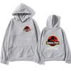 Men's Jurassic Park Printed Hoodies Pullover Casual Men Women Unisex Funny Tops Jurassic World Hoody Sweatshirts Cool Clothes