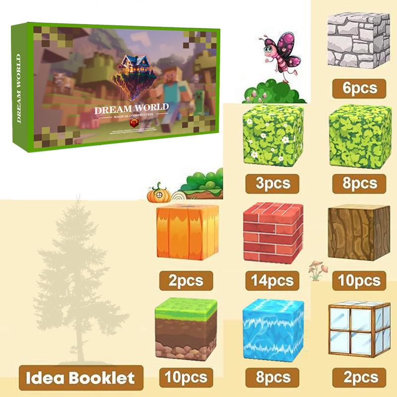 Magnetic Forest Building Blocks: Educational Toys for Kids