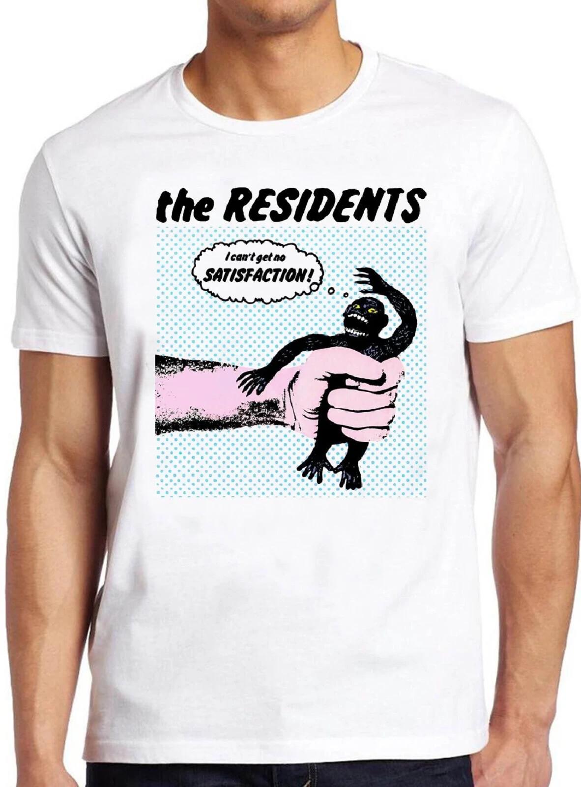 The Residents Satisfaction Punk Rock Music Top Gift Tee T Shirt 2069 XXXXL