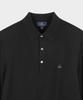 BROOKS BROTHERS Merino Wool Logo Polo Sweater (Black) (Bbwtmnf301)