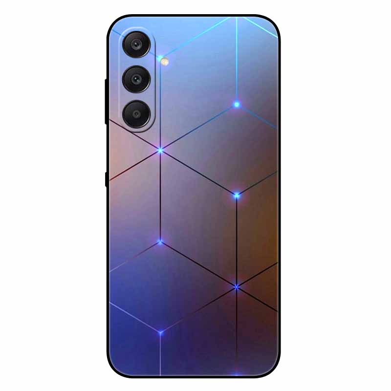 For Samsung A17 5G Case Black Silicone Soft Fashion Animal Back Cover For Samsung Galaxy A17 5G TPU Coque Cute Protective Bumper