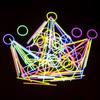 Glow Sticks Bucket: Multi-Color Children's Dance & Concert Light Sticks