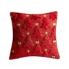Sweet Christmas Style Plush Pillow Cushion Cover Atmosphere Living Room Sofa Pillow