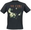 Camiseta The Cure Disintegration, Algodón Negro, Estampado Vintage del Álbum Camiseta de Banda Post-Punk
