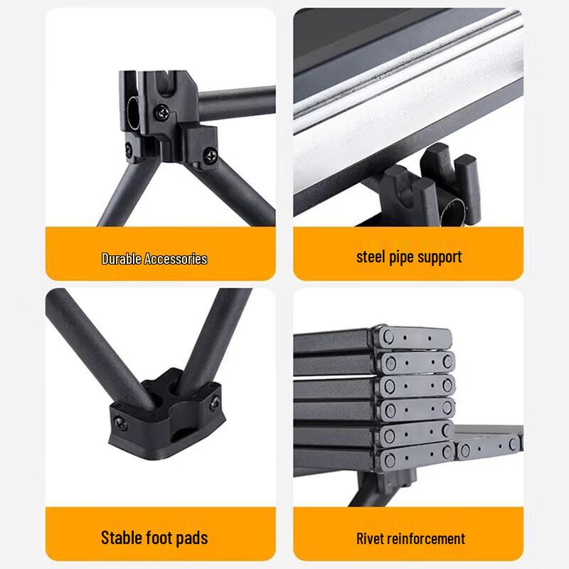 Quyoubang Tactical Roll-Up Camping Table