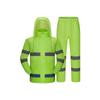 Reflective Raincoat and Rain Pants Set for Outdoor Traffic Duty and Flood Control