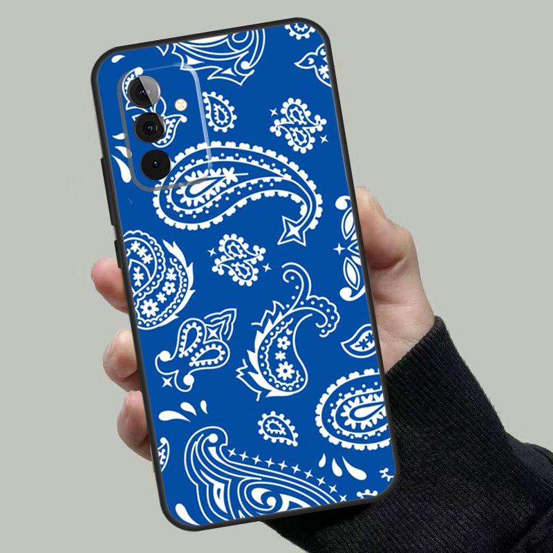 Bandana Nahtloses Muster Hülle Für Samsung Galaxy A06 A16 A26 A36 A56 A53 A32 A52 A33 A13 A55 A35 A15 A14 A34 A54 A17