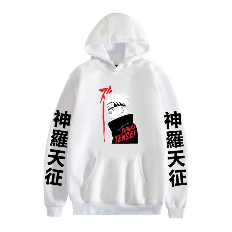 Anime Hoodie Naruto Inspired Casual Sweatshirt Teens Men Winter Warm Long Sleeve Pullover With 3D Pouch Pocket