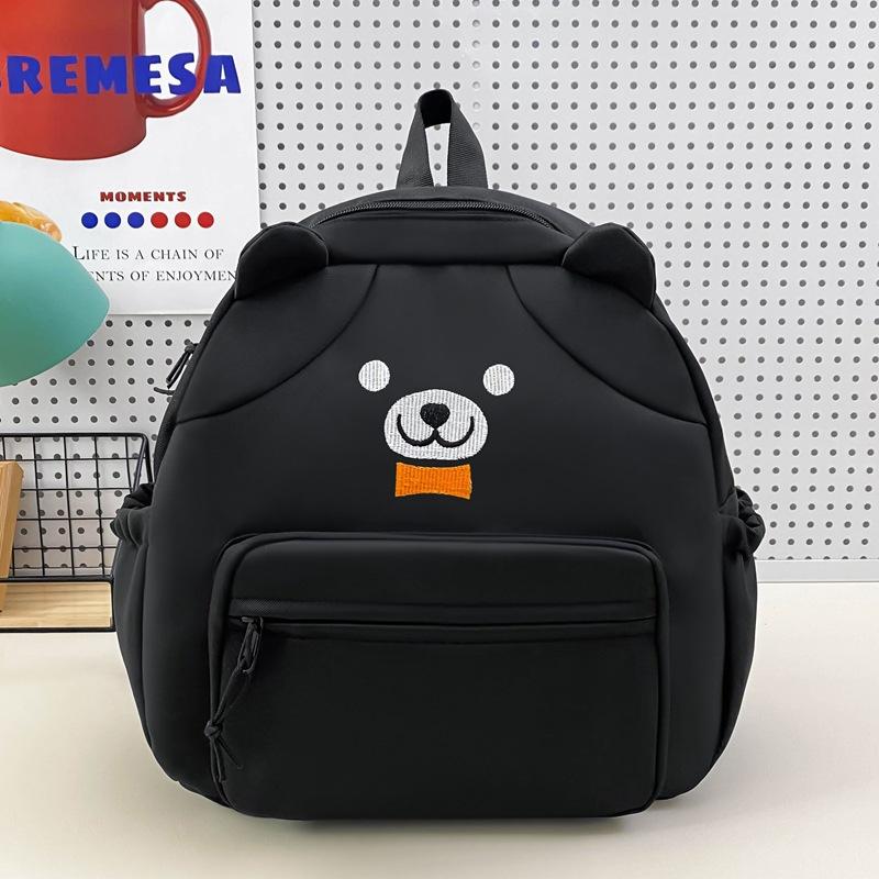 Japanese Cartoon Bear Backpack Casual Versatile Contrasting Doll Schoolbag Large Capacity Soft Girl Simple Travel Backpack