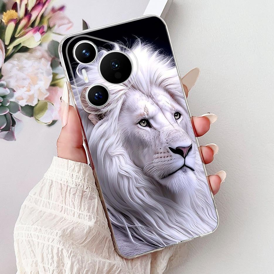 For Huawei Pura 70 Pro Plus Case Colorful Flower Painted Cover Soft Slim Phone Case For Huawei Pura 70 Ultra Pura70 Pro 5G Shell
