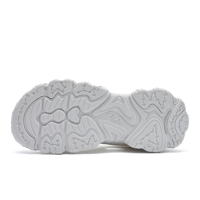 FILA Fluid 5 Sandal Cat Paw Creek Hiking Versatile Trendy Fashion Casual Retro Beach Sandals Women sandals White Gray F12W522401FSN