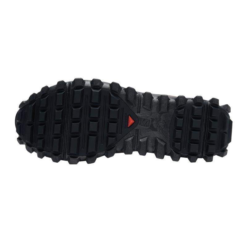SALOMON SNOWCLOG ADVANCED Anti-Slip Wear-Resistant Mid-Top Outdoor Athletic Shoes Unisex Iron Gray Sneakers 475902