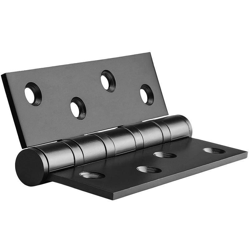 

Stainless Steel Bearing Door Hinges Wooden Door Black Mute Hinge Door Gemel Heavy Doors Furniture Hardware чорний