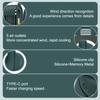 Mini Portable Silent Bladeless Fan Small Clip On Shirt Waist Adjustable Suitable For Shirts And Waist, Portable Small Bladeless Fan 3-speed