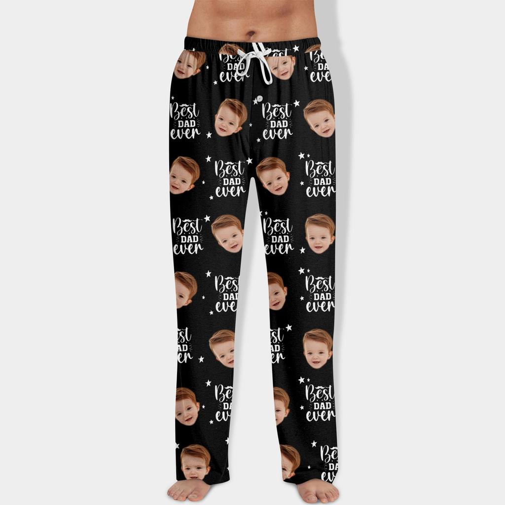 Erkekler Allover Baskılı Ev Pantolonu Uyku Pijama Pantolonu Uzun Pantolon Pijama Pantolonu Yoga Pantolonu