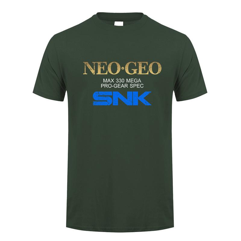Neo Geo Pro Gear Spec T Shirt Summer Men Women Cotton Short Sleeve Neo Geo T-shirts Man Streetwear Tops Tee DZ-059
