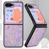 Luxury Butterfly Print Case For Samsung Galaxy Z Fold 8 Ultra 7 6 5 Fold8 Fold7 Fold6 Luxury Leather Skin Hard Folding Phone Cover