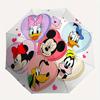 Mickey Mouse,Valentine's Day Automatic Umbrella - Tri-fold Portable Umbrella, Best Holiday Gift for Men and Women, Durable Iron Frame, Playf