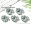 Multi-color Burned Edge Silk Hydrangea Hairpin – Creative DIY Hanfu Hair Accessory for Graduation Caps