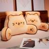 Removable Washable Cushions Bedhead Backrest Mat Cartoon Butter Biscuit Pillows Soft and Comfortable Sofa Cushion Lazy Person Waist and Neck Pillow