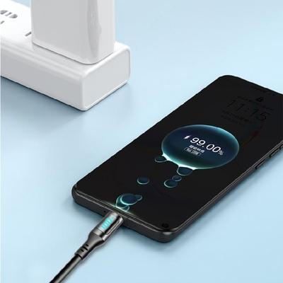 240W USB2.0 Type C To Type C Cable 480Mbps Charging & Data Cable LED Display PD3.1 48V5A for Phone Tablets Charging