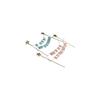 DIY Boys Girls Bunting Gold Stars Banner Party Supplies Cake Flags Cake Topper Baking Decoration