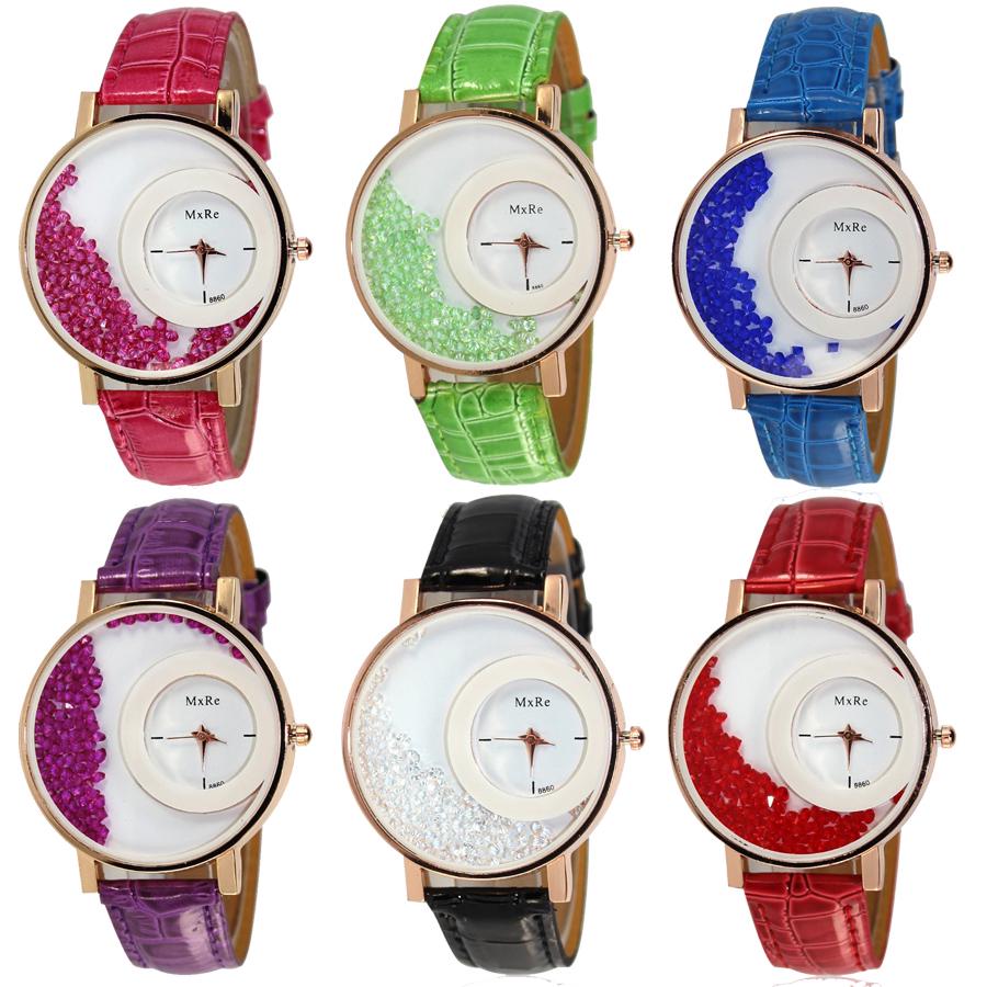 Buy ZLF0358 Stylish Women Lady Watch Leather Strap Band Quartz Wrist Watch Fashion at affordable