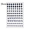 Halloween Face Rhinestone Stickers Scar Gem Stickers, Wound Body Art Cosplay Crystal Decals, Waterproof Self Adhesive Temporary Tattoo for Masquerade