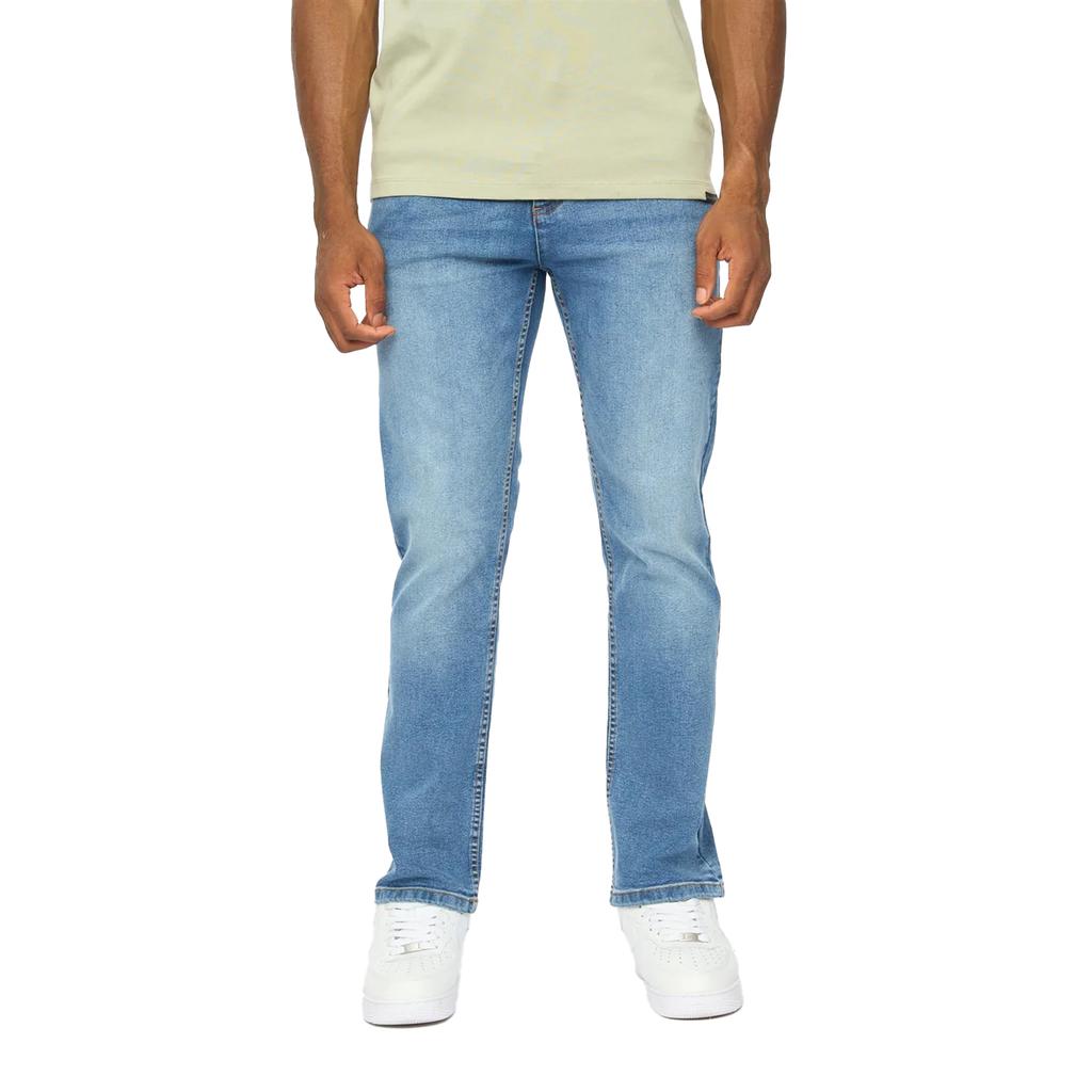 Duck and Cover Mens Janstar Straight Leg Jeans